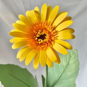 Handgemachte Gerbera Papierblume