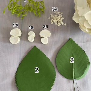DIY Hortensien Bastelset | Papierblumenset