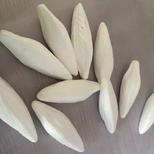 Styropor Lilienknospen – 10 Stück  | DIY-Blütenknospen für Kunstblumen, Floristik | 2 Size