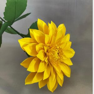 Handgemachte Dahlie aus Papier | Geschenk für sie | Papierblumen