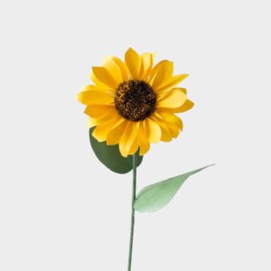 Handgemachte Sonnenblume Papierblume
