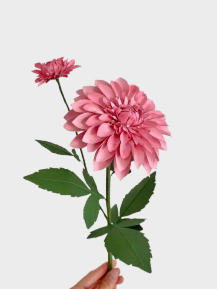 Dahlie_Handgemachte_Kimspaperflower
